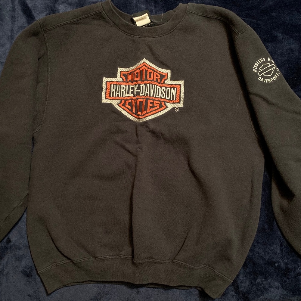 Vintage Harley Davidson Crew Neck